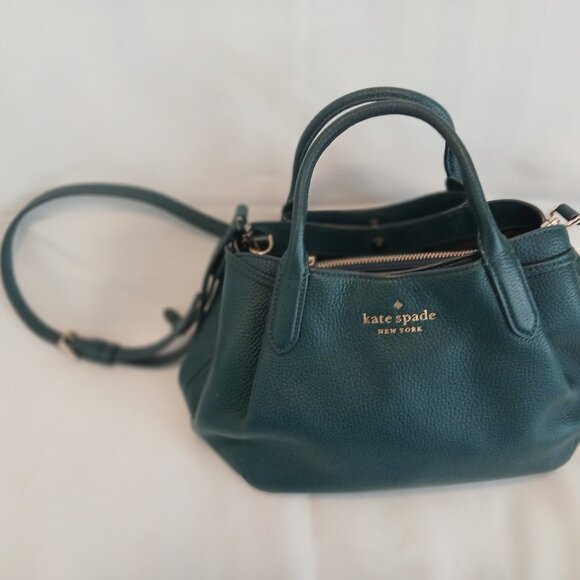 Kate Spade Dumpling Sachel in Jade Green. - Picture 2 of 4